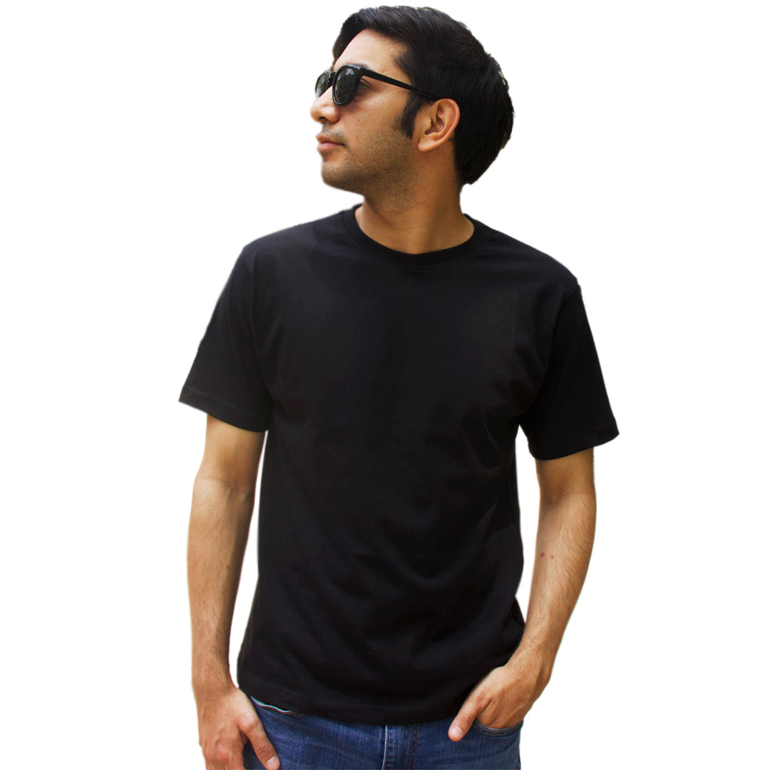 Pack of 2 T-shirts - Regular Fit Black and White