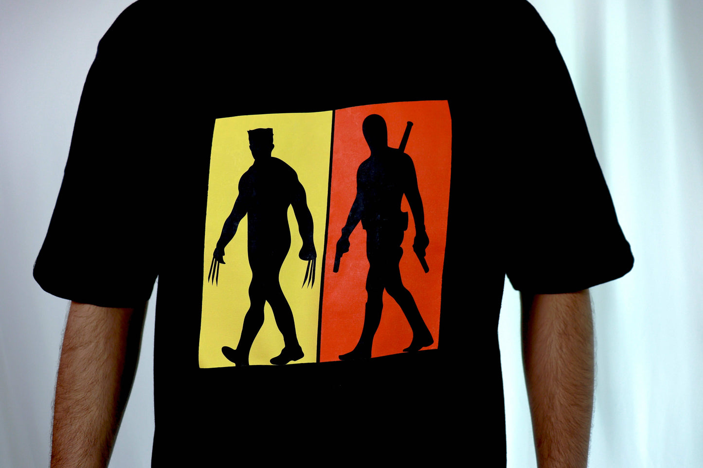 Deadpool and Wolverine - Oversized Black T-shirt