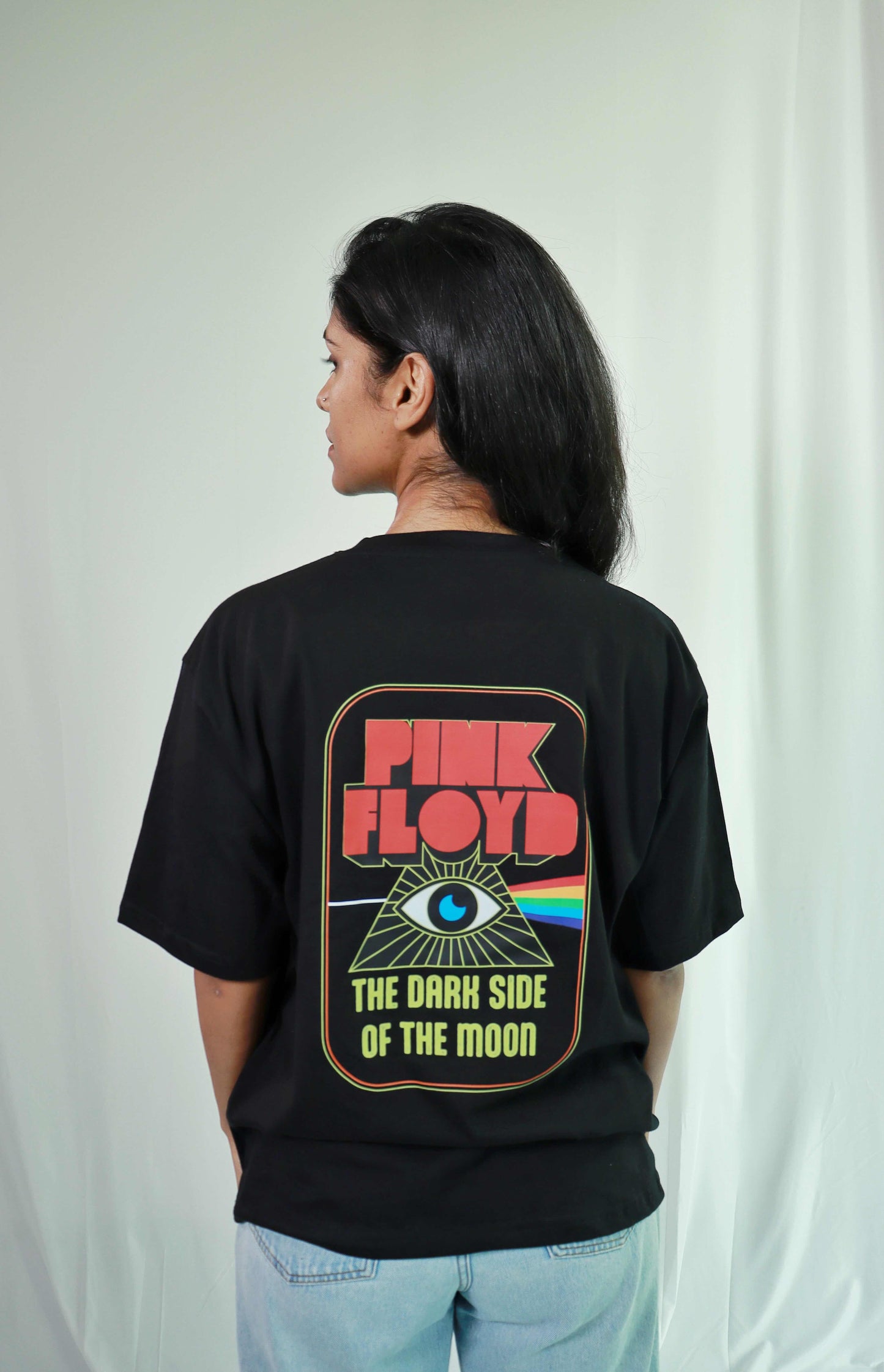 Pink Floyd - Oversized Black T-shirt