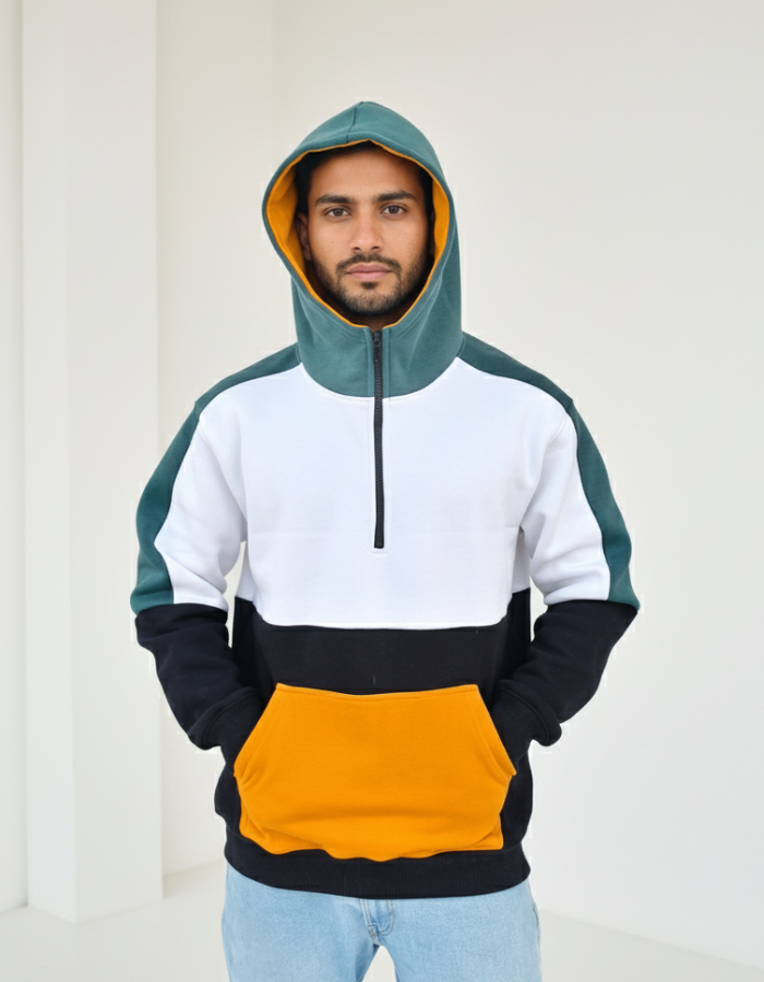 silly panda men hoodies